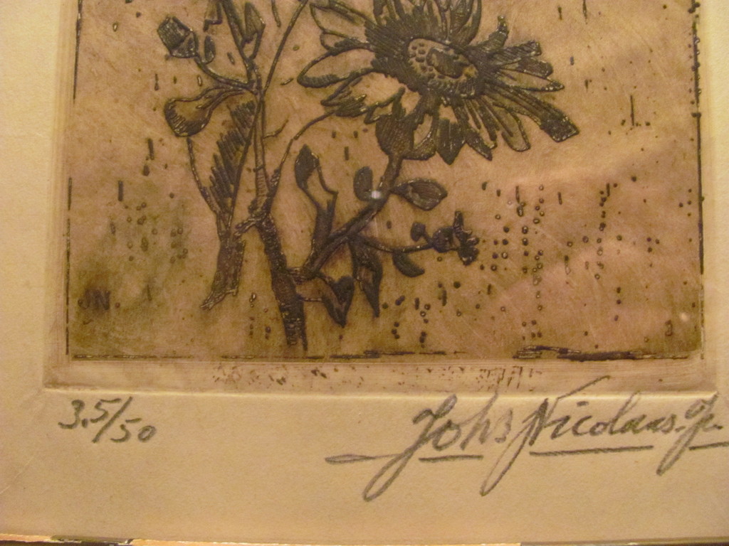 Ets van Johannes Nicolaas jr. (Amsterdam 1885 - Eindhoven 1943) kopen? Bied vanaf 1!