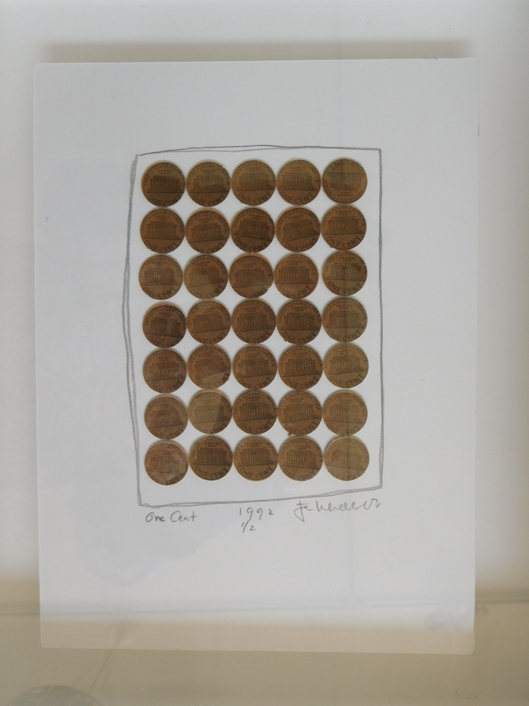 Jan Henderikse, "One Cent", origineel werk, 1992, gesigneerd kopen? Bied vanaf 250!