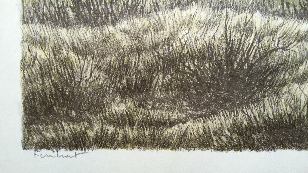 Edgar Fernhout - Herfst, handgesigneerde litho kopen? Bied vanaf 80!