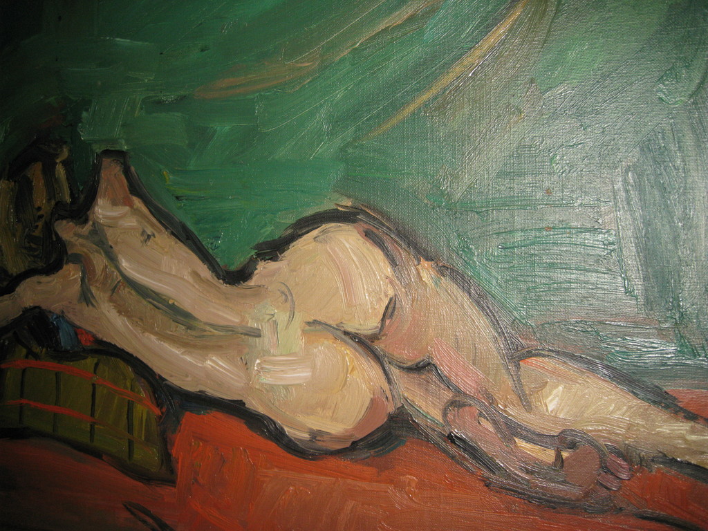 Impressionistisch vrouwelijk naakt . ongesigneerd kopen? Bied vanaf 100!