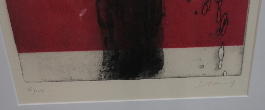 Onbekend gesigneerd: Ets, Z.T. I - Ingelijst kopen? Bied vanaf 35!