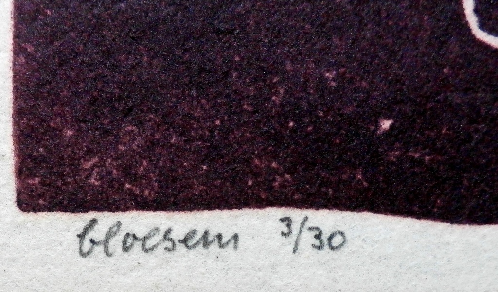 Greetje Grijpma - Grafisch werk: Bloesem - 1977 kopen? Bied vanaf 35!