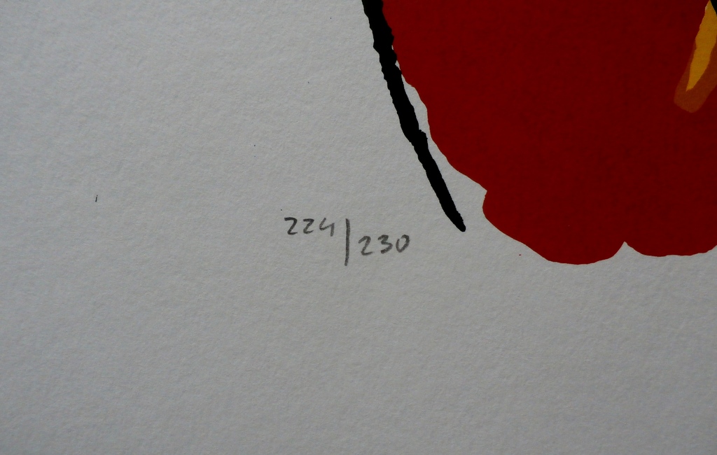 Herman Brood - zeefdruk:  The beat goes on  kopen? Bied vanaf 225!