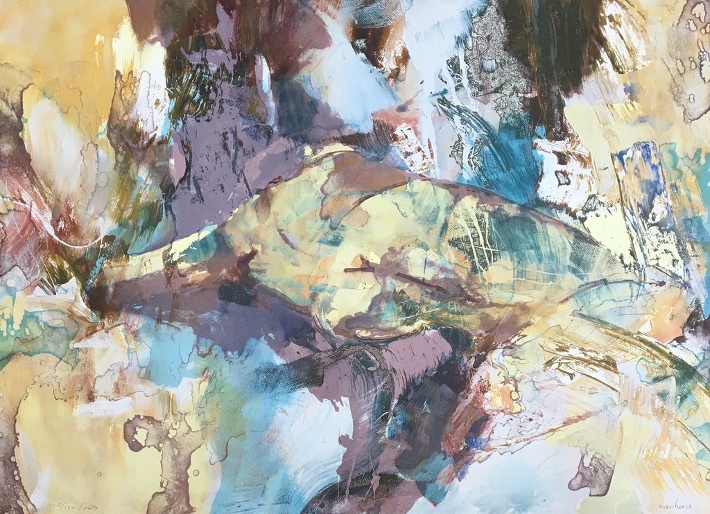 Hans Vanhorck, zeefdruk '0694' verkocht voor € 40!