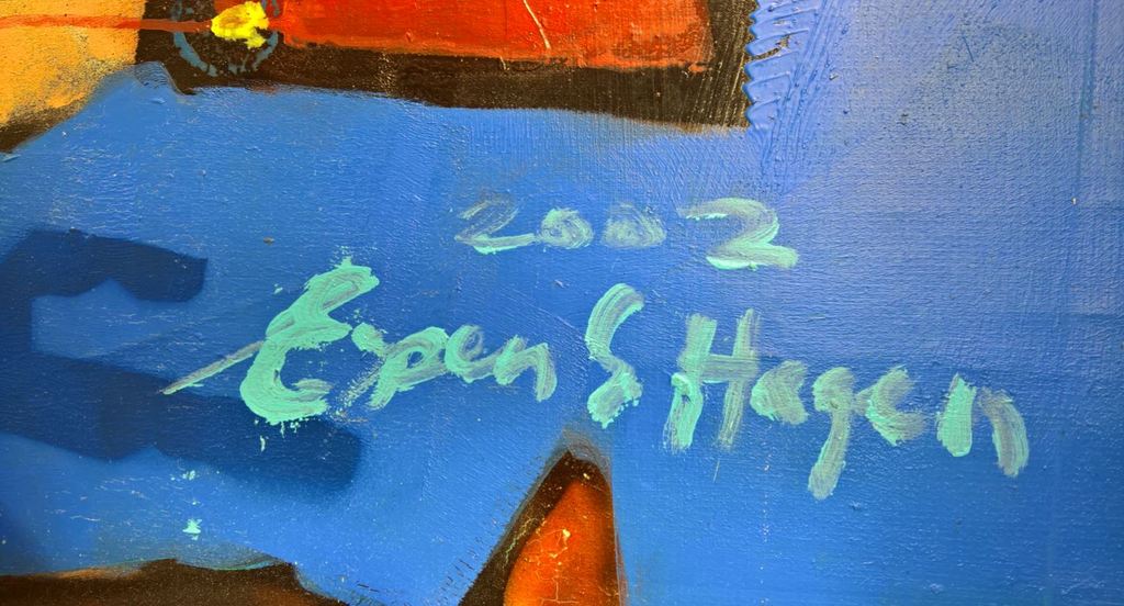 Authentiek en groot werk Espen Greger Hagen  kopen? Bied vanaf 1295!