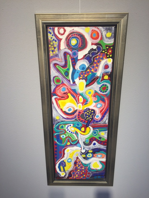 Ton Schulten  - Origineel werk uit 1984 op doek - 120 x 50 cm -  kopen? Bied vanaf 750!