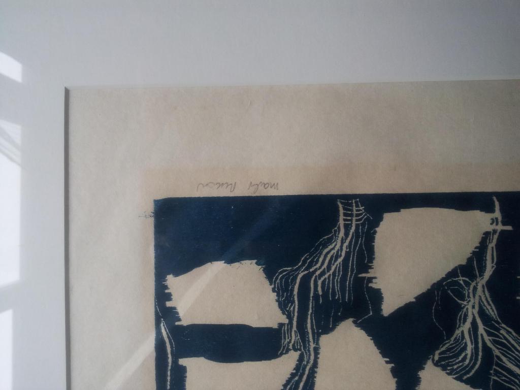 Marli Turion Gesigneerde Linosnede Ingelijst Oplage 15 Zonder Titel kopen? Bied vanaf 1!