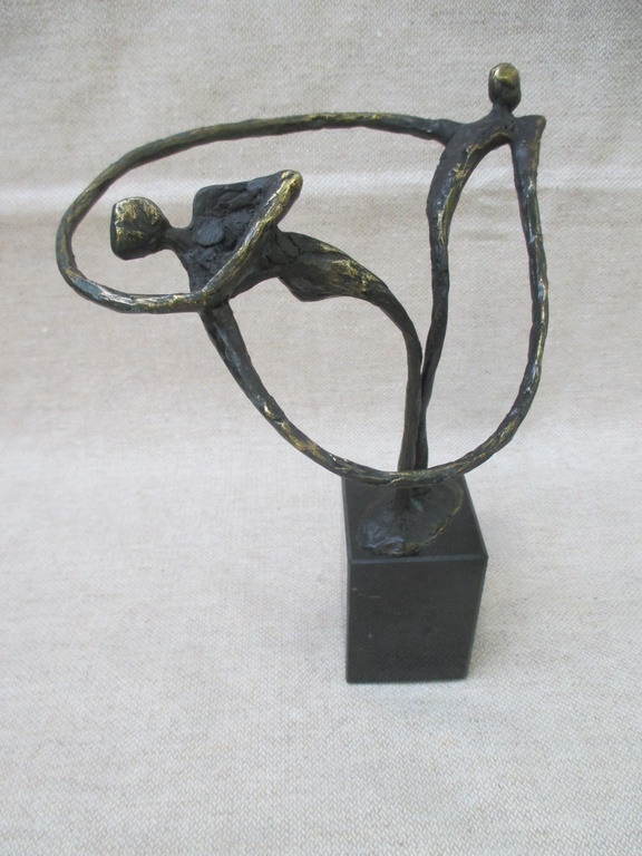 Ger van Tankeren: Verbronsd sculptuur, Heart to Heart kopen? Bied vanaf 25!