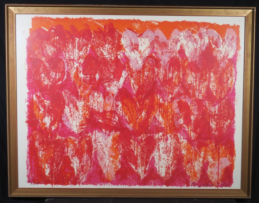 Jan Cremer: Zeefdruk, Reds - Ingelijst (Zeer Groot) kopen? Bied vanaf 450!