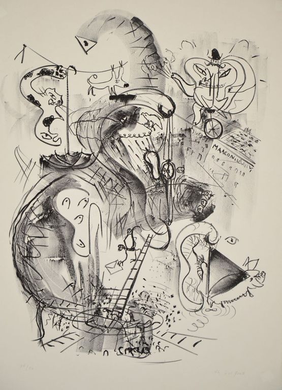Theo van de Goor: Litho. Zonder titel kopen? Bied vanaf 20!
