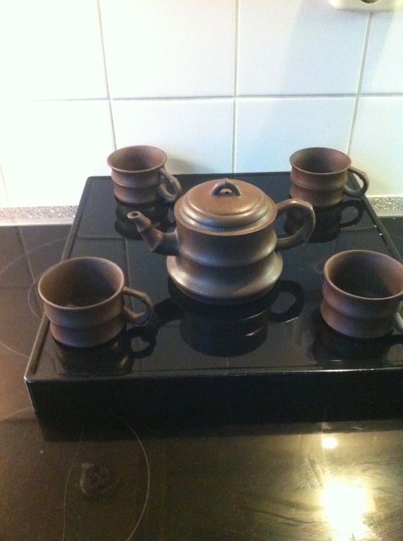 Terracotta YIXING 20e eeuw CHINESE trekpot in de vorm van bamboie (gesigneerd) kopen? Bied vanaf 75!