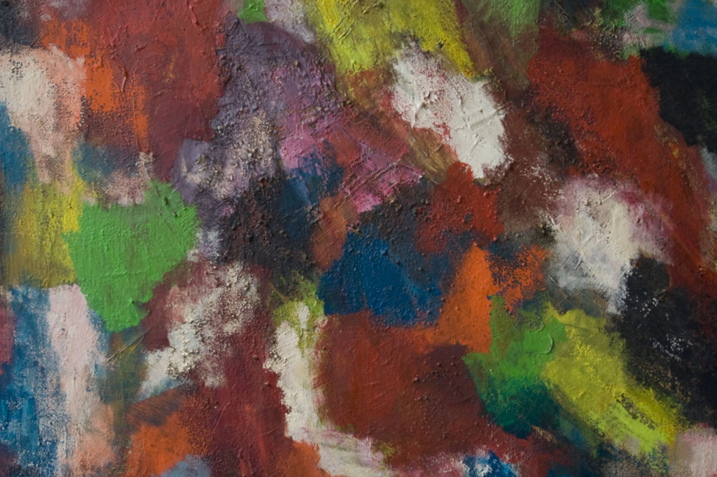 Hans Pilmeyer , groot abstract werk (120x150cm), olieverf op canvas kopen? Bied vanaf 300!