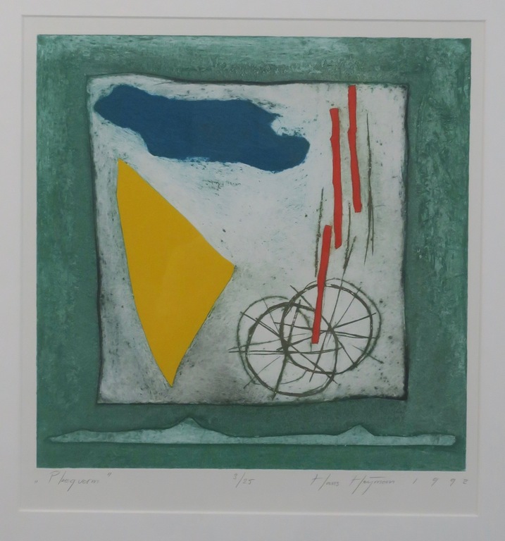 Hans Heijman: Ets, Ploegvorm - Ingelijst kopen? Bied vanaf 1!