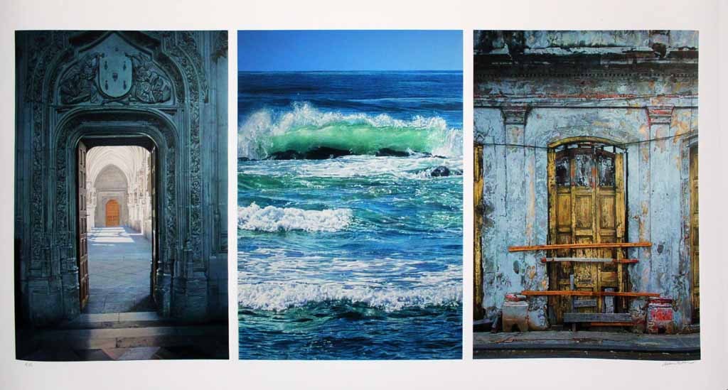 DON EDDY -Time and the Tide- Prachtige Giclee van een drieluik Gesigneerd 2015. kopen? Bied vanaf 109!