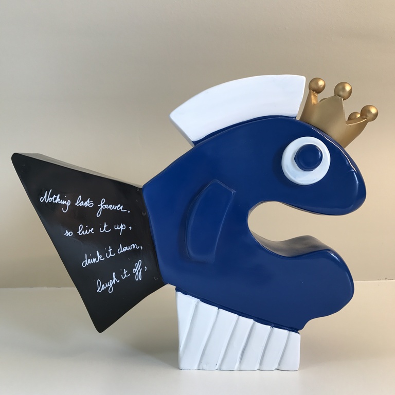 D'HAESE: The Happy Fish blue medium kopen? Bied vanaf 135!