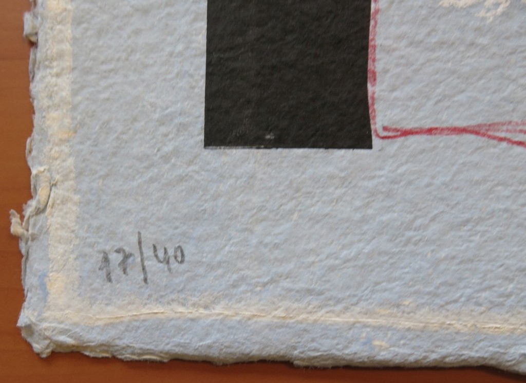 James Coignard: Carborundum gravure, Inverse en AB #1256 kopen? Bied vanaf 150!