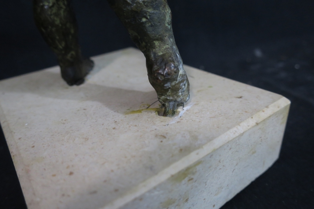 Bets van Wezel: Bronzen beeld, Jongen kopen? Bied vanaf 350!