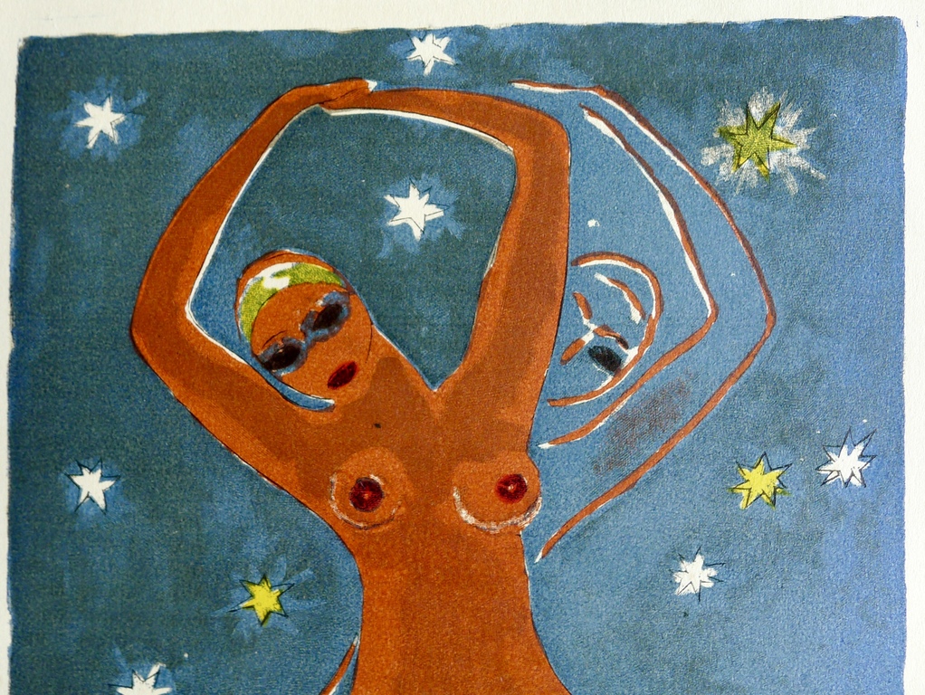 Kees van Dongen,Houtgravure ,'La Nuit', 1001 nacht kopen? Bied vanaf 50!