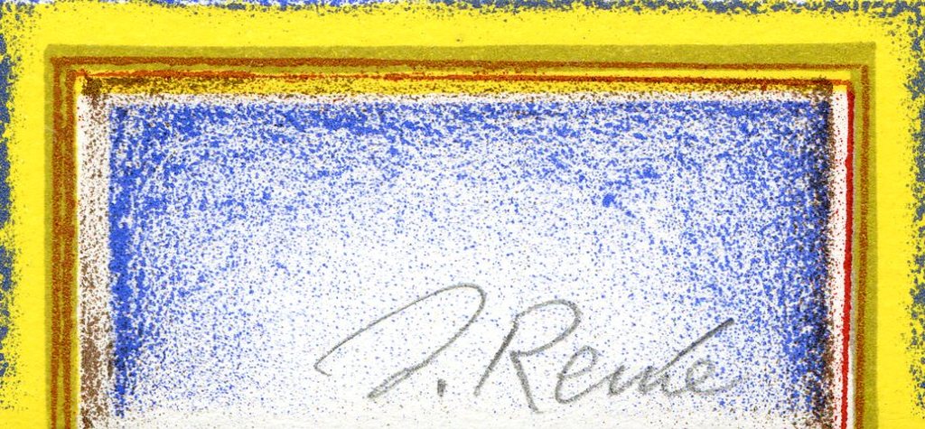 Jorg Reme - Lithographie "Zonder titel" en een gedicht van Jorg Kirchbaum kopen? Bied vanaf 20!