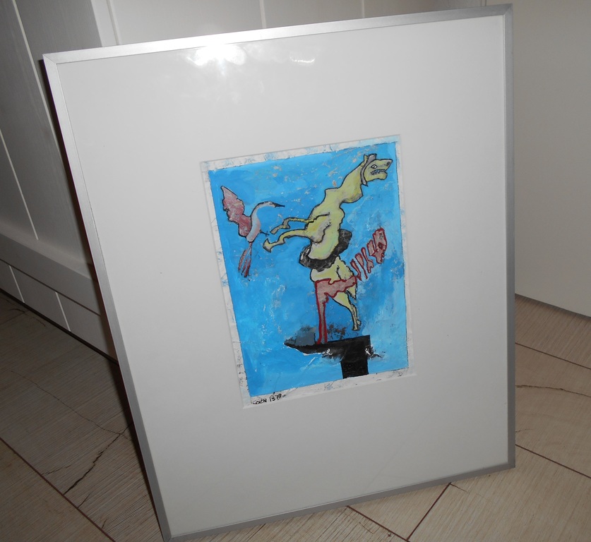 Coen Meulendijks (1954-2005) - Gemengde techniek, gesigneerd kopen? Bied vanaf 69!