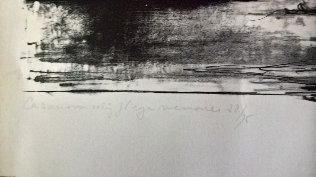 Dirkje Kuik, litho, Casanova schrijft memoires kopen? Bied vanaf 45!