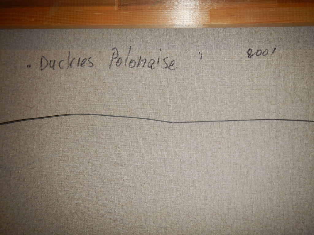 Sephina Kersten, Acryl  op doek, Duckies Polonaise kopen? Bied vanaf 1150!