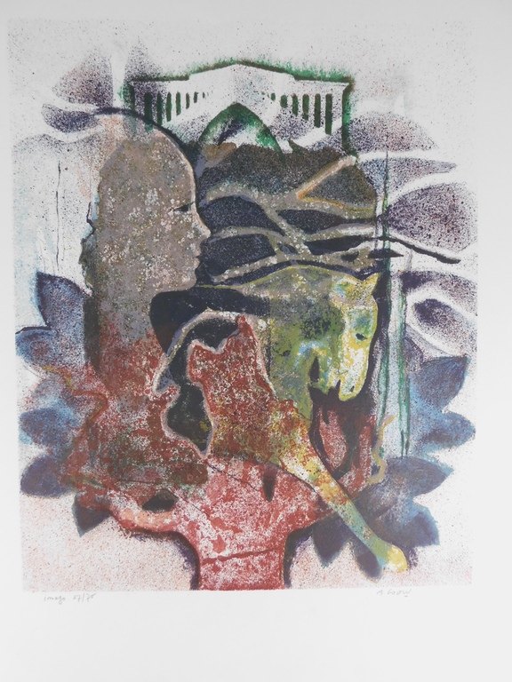 Andre Goezu - kleurenlitho - Imago kopen? Bied vanaf 30!
