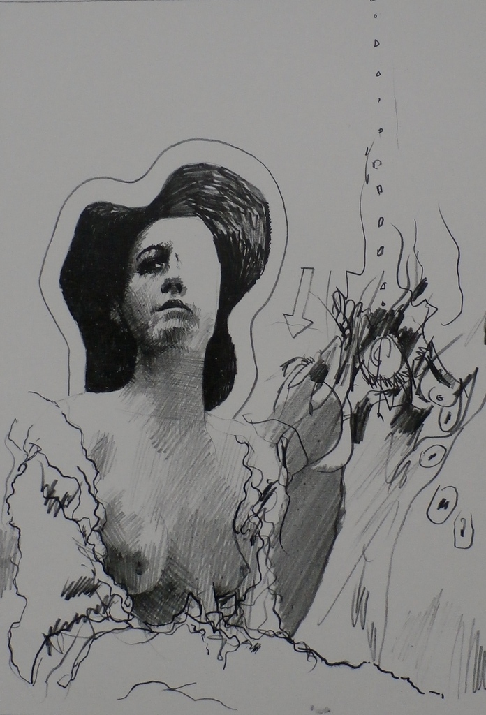 Willem Snitker - Litho - "Andromache" - 1971 verkocht voor € 40!