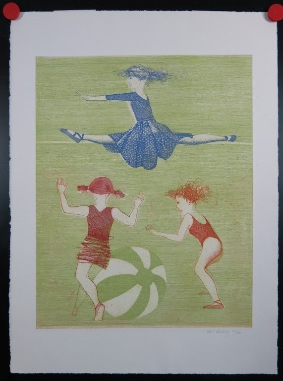 Aat Verhoog: Ets, Danseressen kopen? Bied vanaf 50!