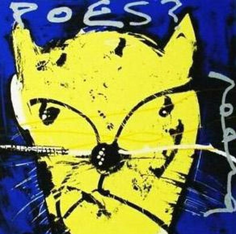 Herman Brood - Zeefdruk "Poes" verkocht voor € 43!