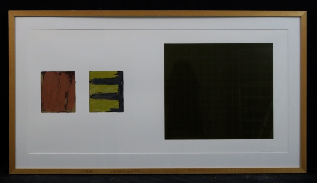 Bert Loerakker: Zeefdruk, Zonder titel - Ingelijst kopen? Bied vanaf 50!