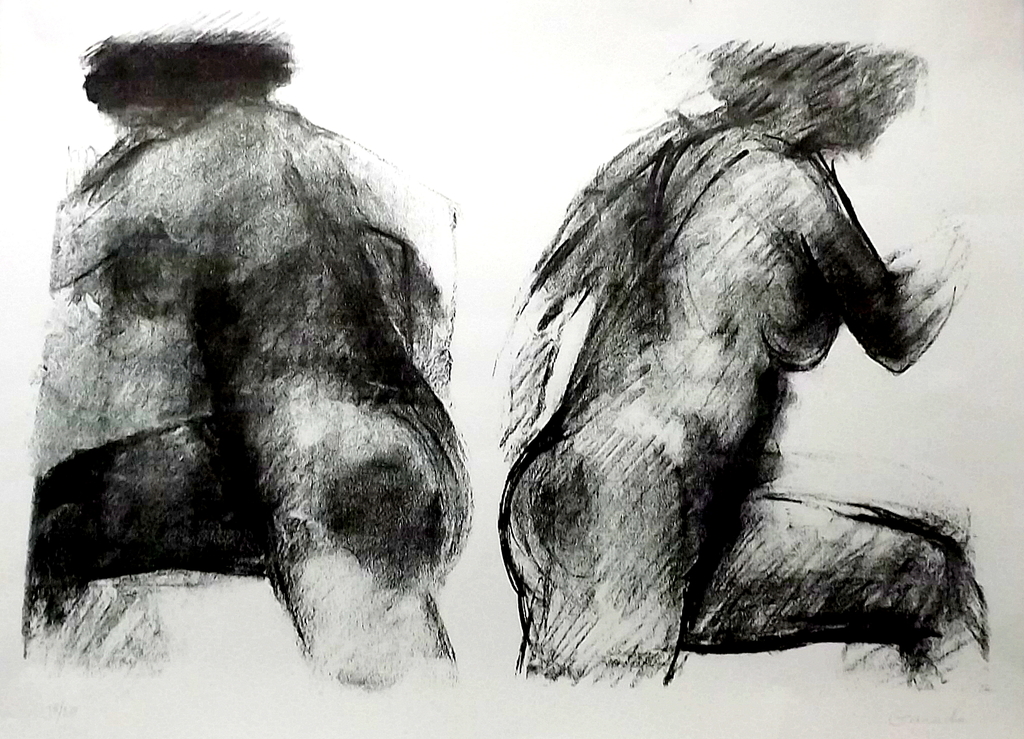 Claude Garache - originele litho - hand gesigneerd en genummerd - 1981 verkocht voor € 40!