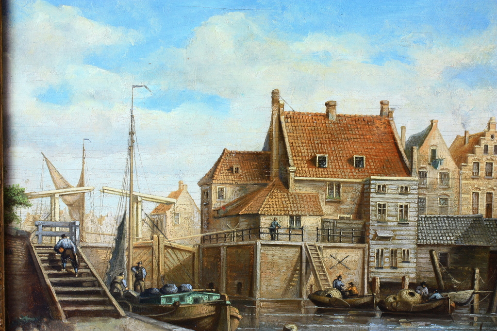 M. Hagedoorn, Harlingen, Olieverf kopen? Bied vanaf 475!
