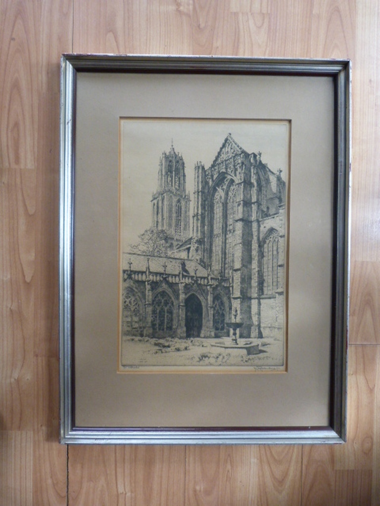 H.E. Roodenburg - Domkerk en Domtoren,  Utrecht uit het jaar 1930. kopen? Bied vanaf 1!