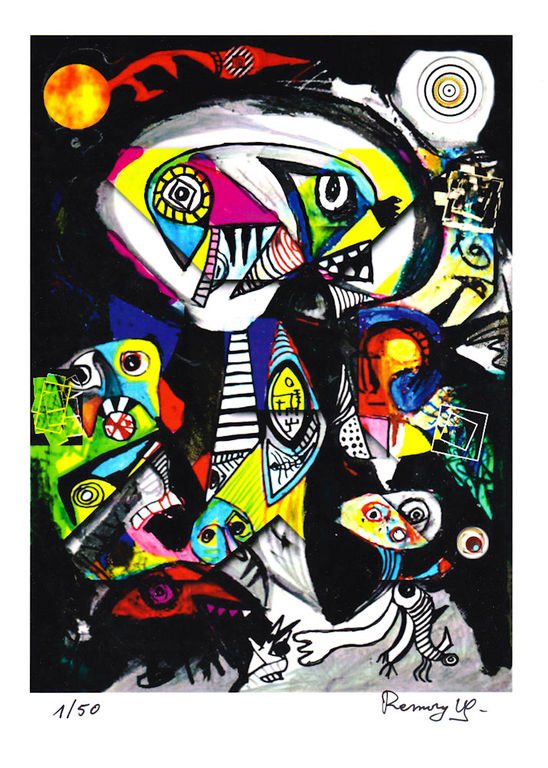 mooie map met 5 Art prints- allen genummerd en gesigneerd kopen? Bied vanaf 80!