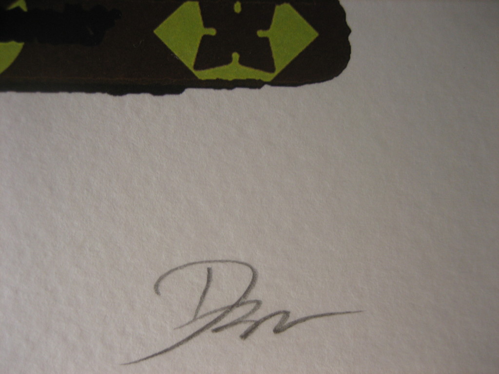 Death NYC Limited Edition Signed Graffiti painting Art Print Queen Brown Glock kopen? Bied vanaf 1!