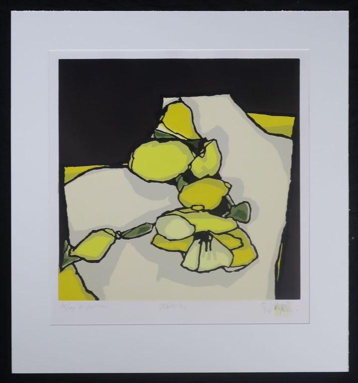 Fon Klement: Boarddruk, Floraison verkocht voor € 160!