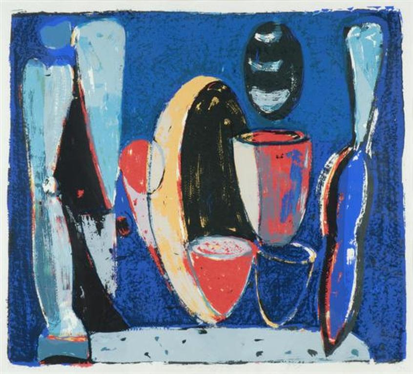 Piet Warffemius, La Luna uit 1989, gesigneerd en genummerd: 33/90 verkocht voor € 75!