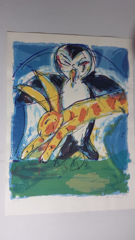 Anton Vrede zeefdruk verkocht voor € 50!