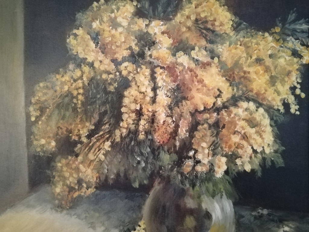 stilleven met bloemen - J.P.Laurent - olieverf op doek - periode 1970 kopen? Bied vanaf 1!