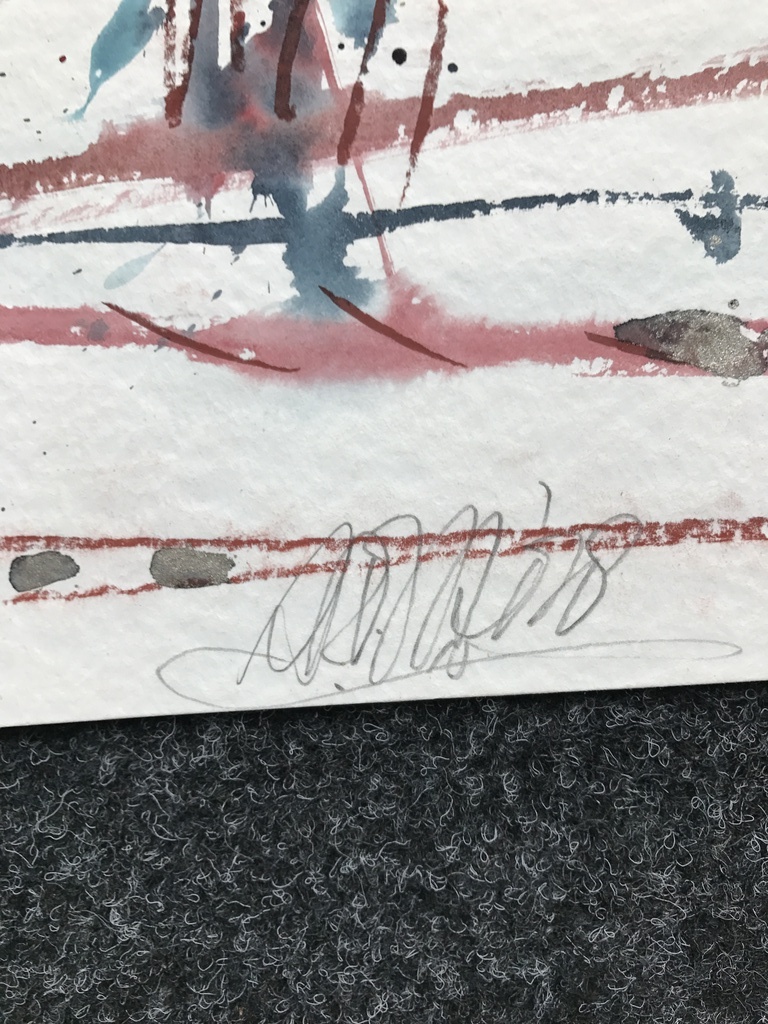 Ad Arma   Prachtige originele  Aquarel kopen? Bied vanaf 1!