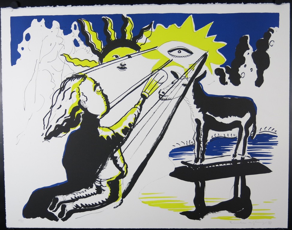 Rinke Nijburg: Litho, Hert van Hubertus kopen? Bied vanaf 1!