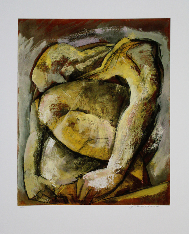 Erich Smodics. -Kniedenker und Selbsteinkreiser- Handgesigneerde Giclee. 2016 kopen? Bied vanaf 79!