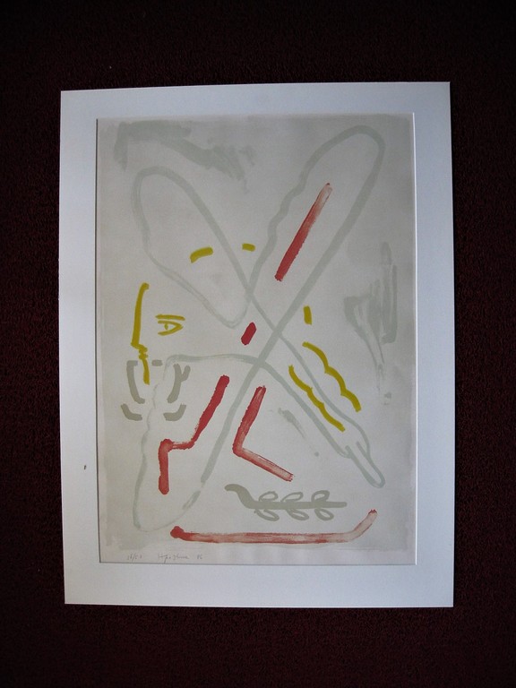 GROOT 1986 Hannes Postma "Nieuwe Figuratie" Litho Beperkte Oplage van 50 kopen? Bied vanaf 1!