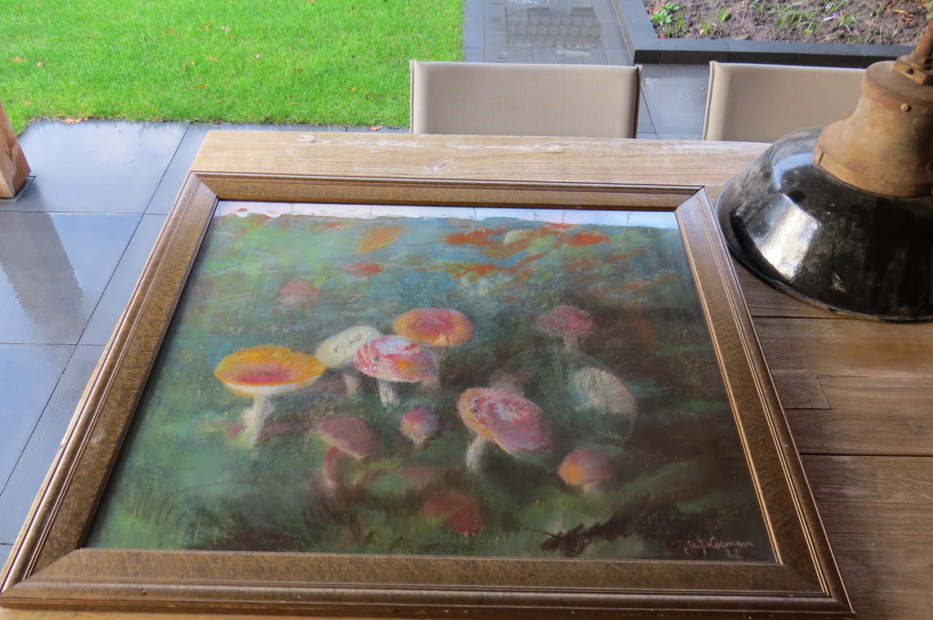 Koeman,Jac.J - Paddestoelen - 1922 - Aquarel kopen? Bied vanaf 175!