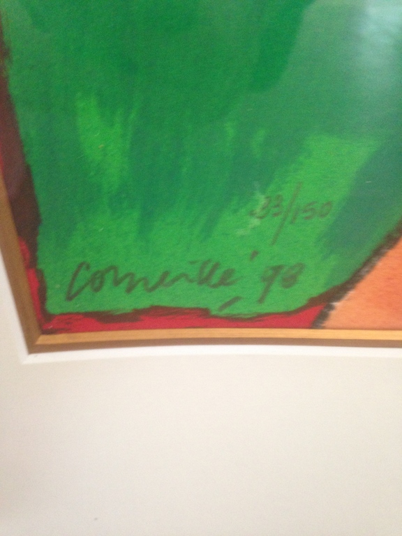 Gelimiteerde, genummerde litho Corneille 'La Femme II' kopen? Bied vanaf 750!