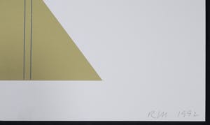 Robert Mangold - Zeefdruk, Driehoek kopen? Bied vanaf 1!