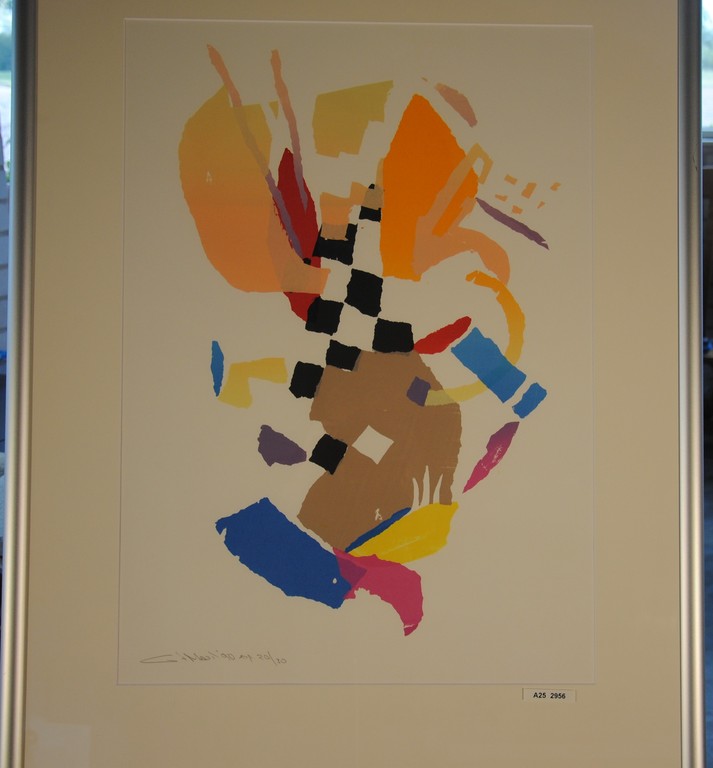 Gerard het Hart, zeefdruk zonder titel kopen? Bied vanaf 75!