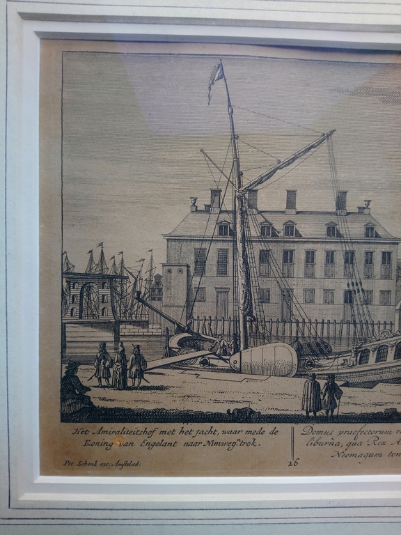 Schenk ; Gravure; Admiraliteitshof Rotterdam kopen? Bied vanaf 10!