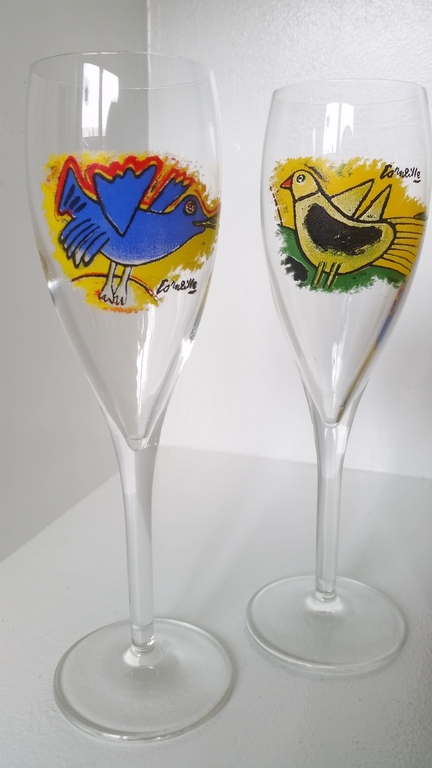 Corneille - Corneille - Fles Vino Spumante Brut met 3 flutes kopen? Bied vanaf 40!